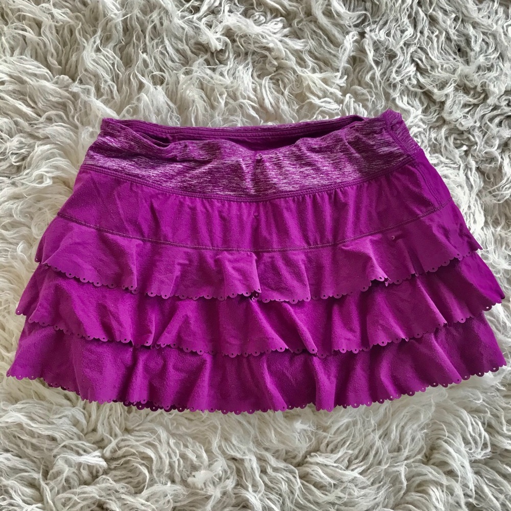 Lululemon pace setters skirt size 6